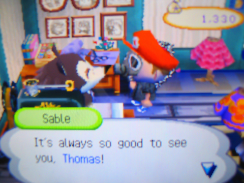 Sable Animal Crossing